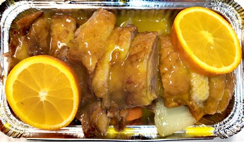 KD8________roast duck with mandarina sauce